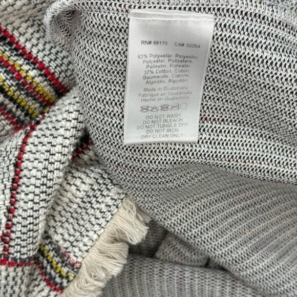 Anthro Current Air Woven Fringe Short Sleeve Top - Picture 5 of 11